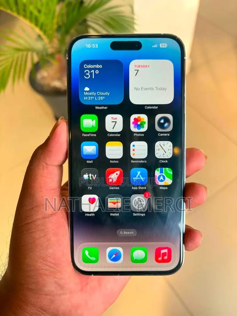 Apple iPhone 15 Pro 256 GB Blanc