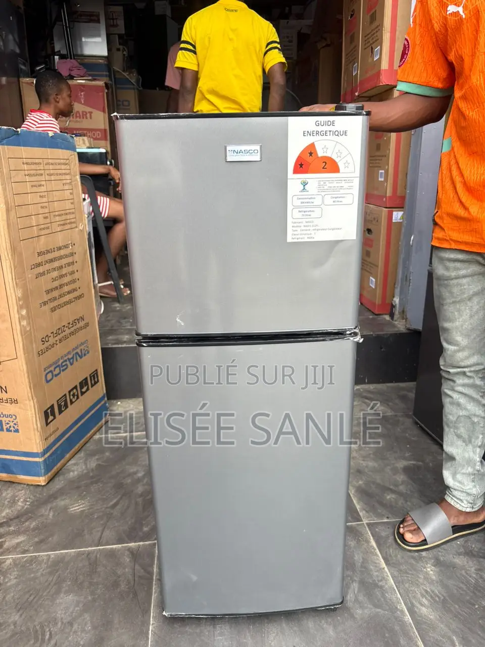 Réfrigérateur Double Portes – 112l