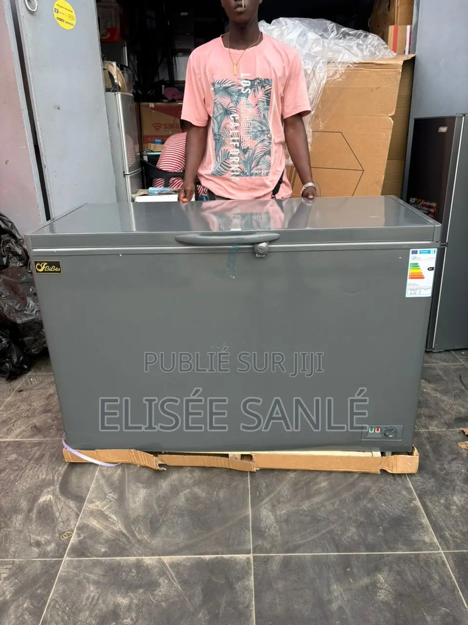 Congélateur Horizontal Biba – Capacite 408l