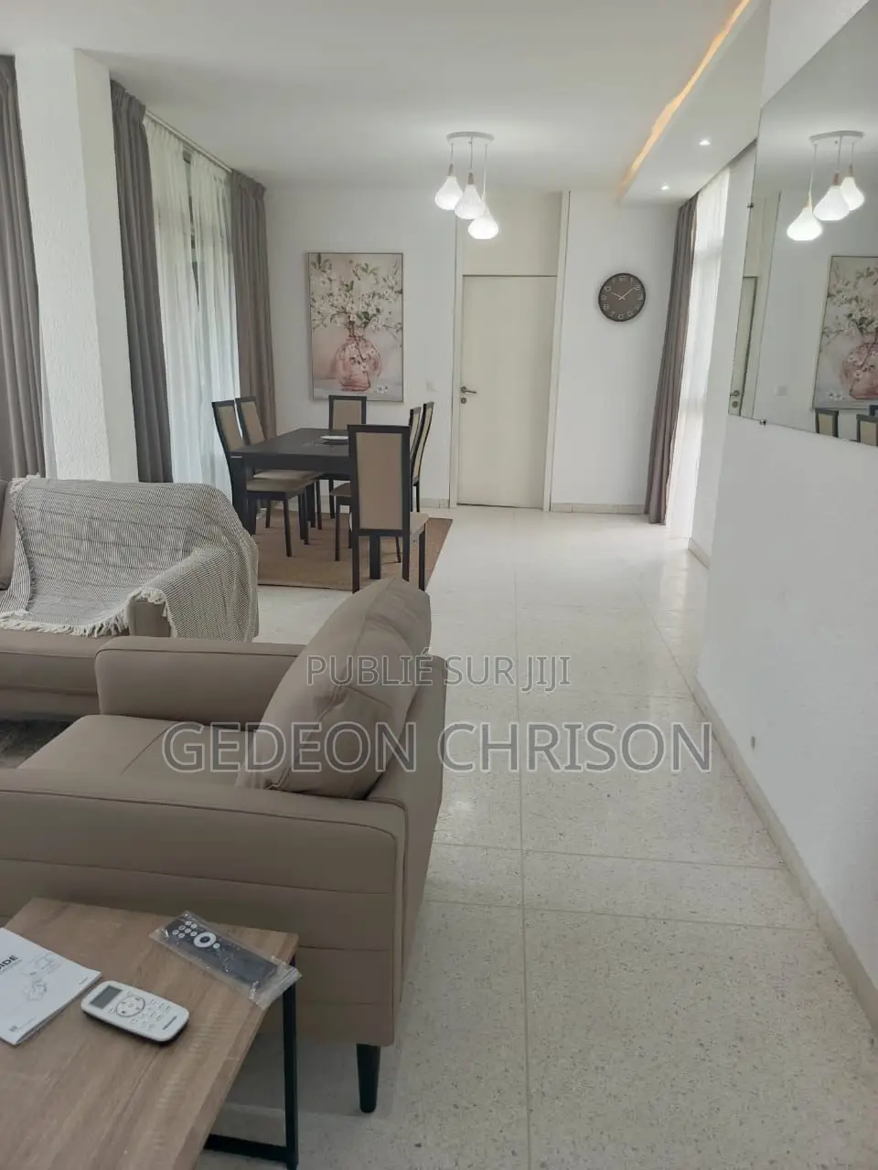 4chbre Appartement dans Cocody à Louer