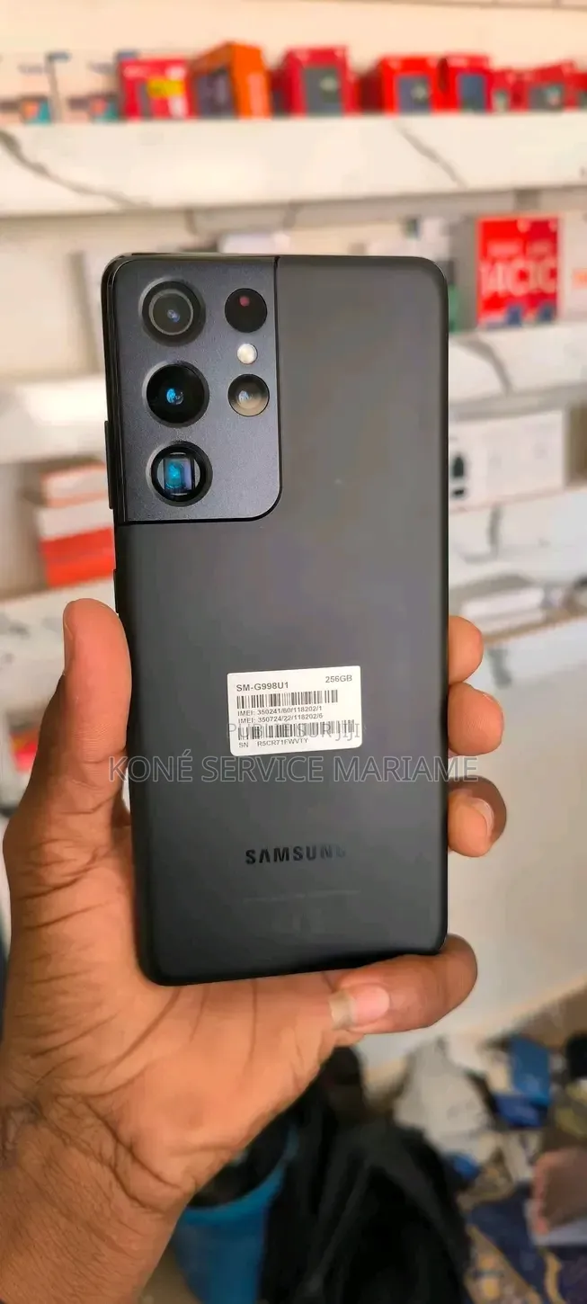 Nouveau Samsung Galaxy S21 5G 256 GB Noir