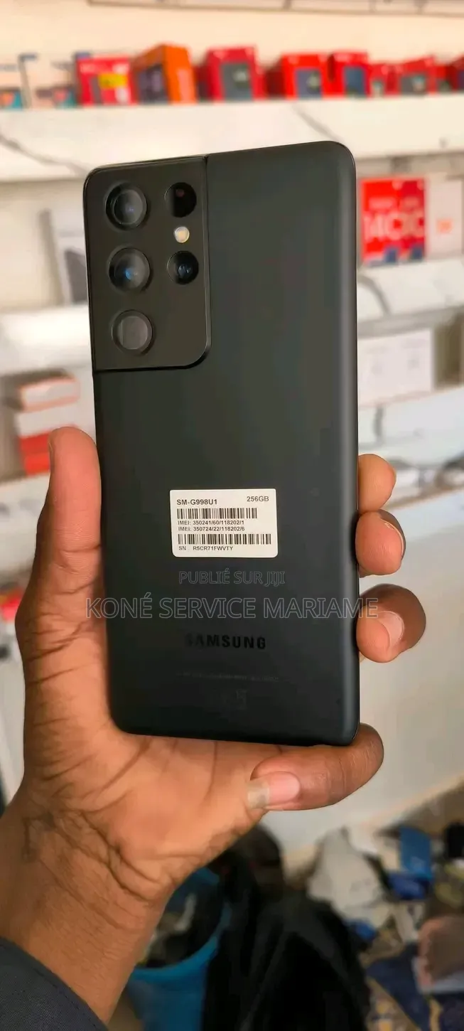 Nouveau Samsung Galaxy S21 5G 256 GB Noir