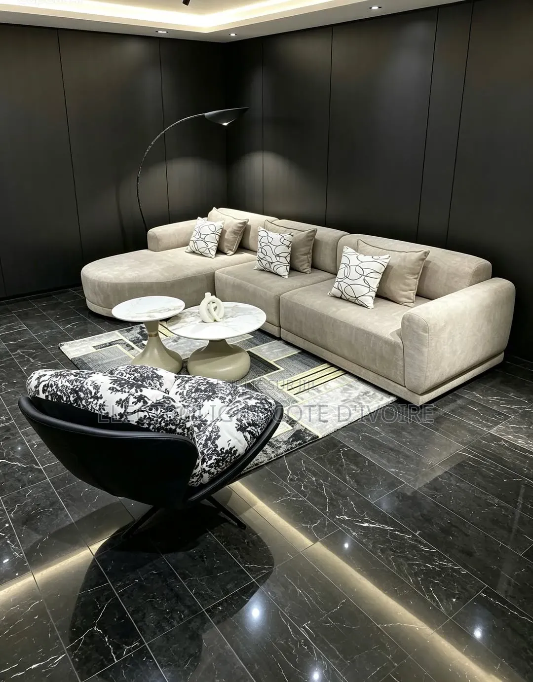 Salon d'Intérieur Complet