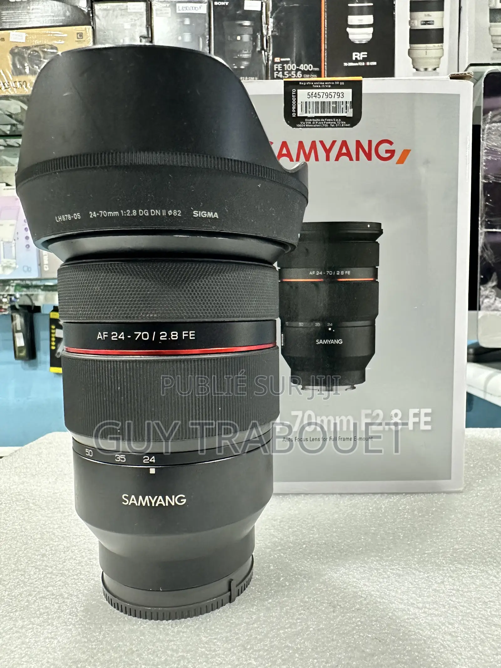 Sony Alpha (A7s Iii ) + Objectif Samyang 24-70mm F2.8 Fe ( Occasion)