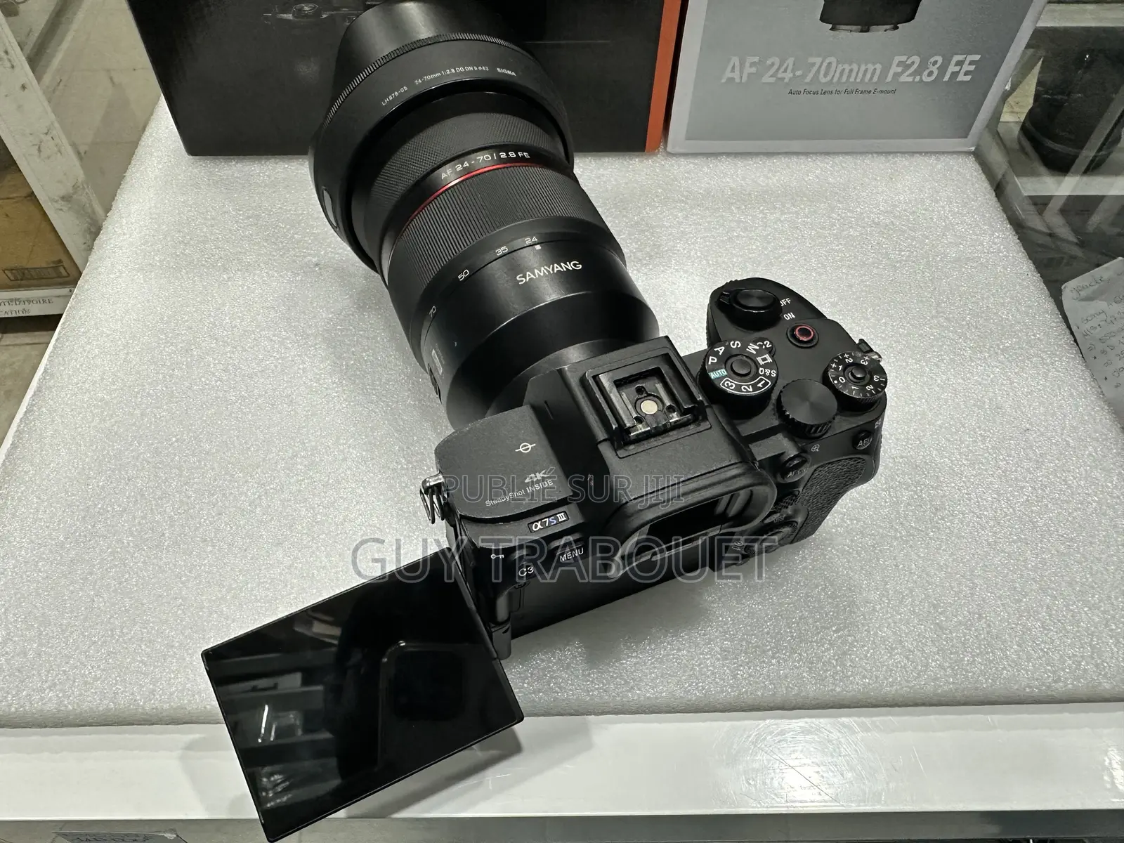 Sony Alpha (A7s Iii ) + Objectif Samyang 24-70mm F2.8 Fe ( Occasion)