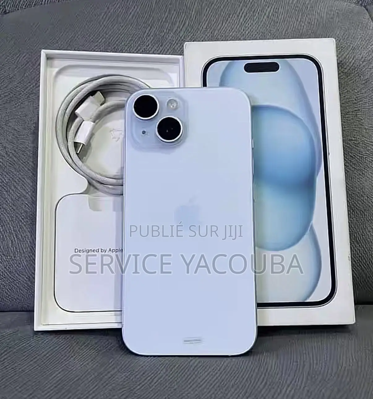 Nouveau Apple iPhone 15 512 GB Gris