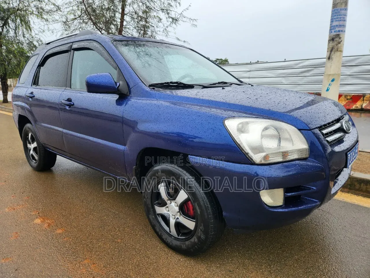 Kia Sportage 2006 Bleu