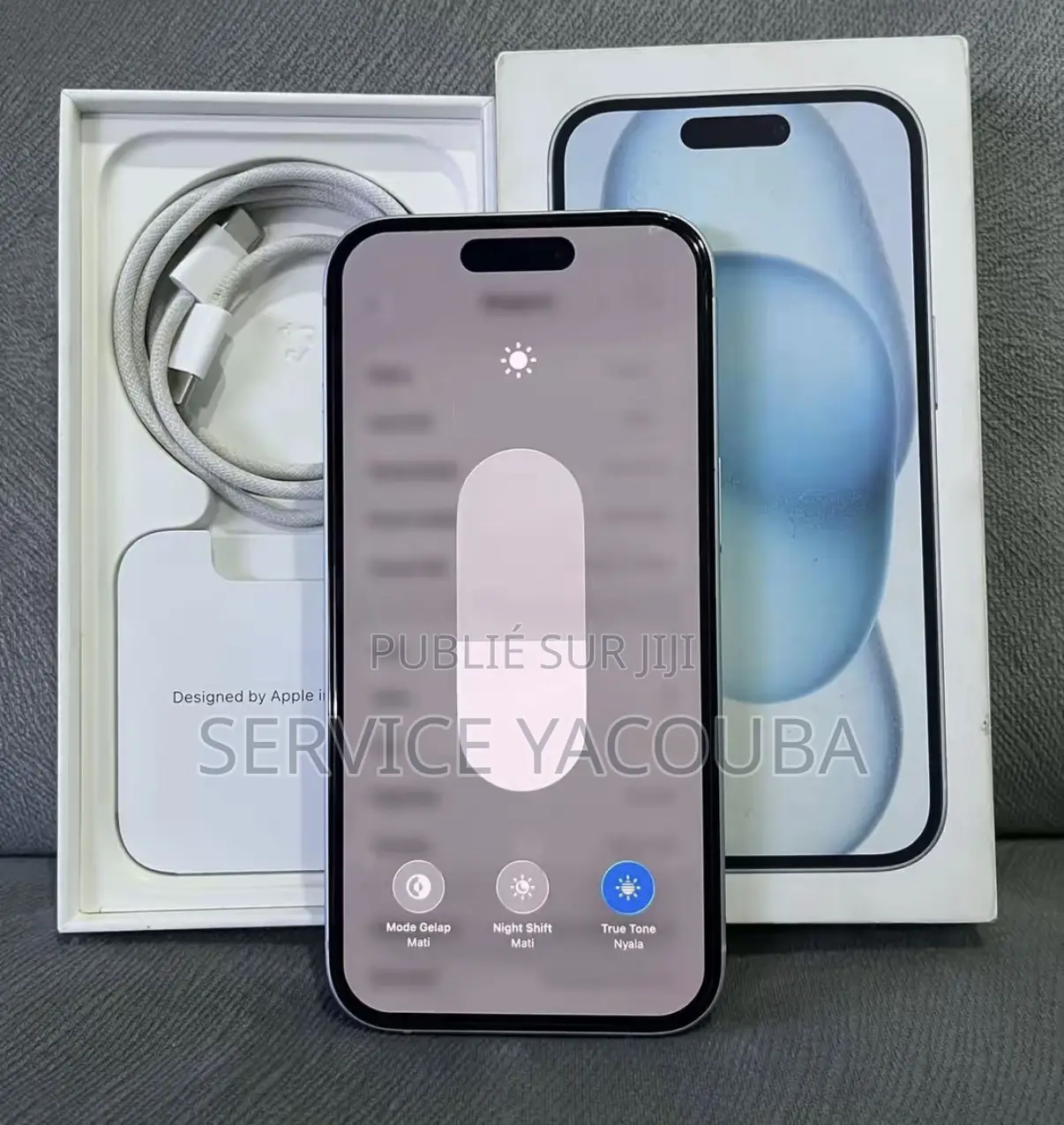 Nouveau Apple iPhone 15 512 GB Gris