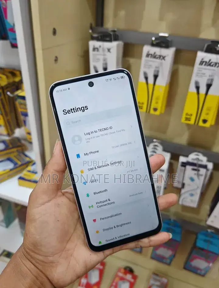 Nouveau Tecno Spark 40 256 GB Blanc