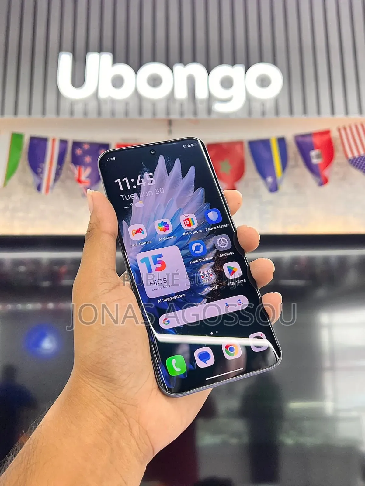 Nouveau Tecno Spark 40 Pro+ 256 GB Noir