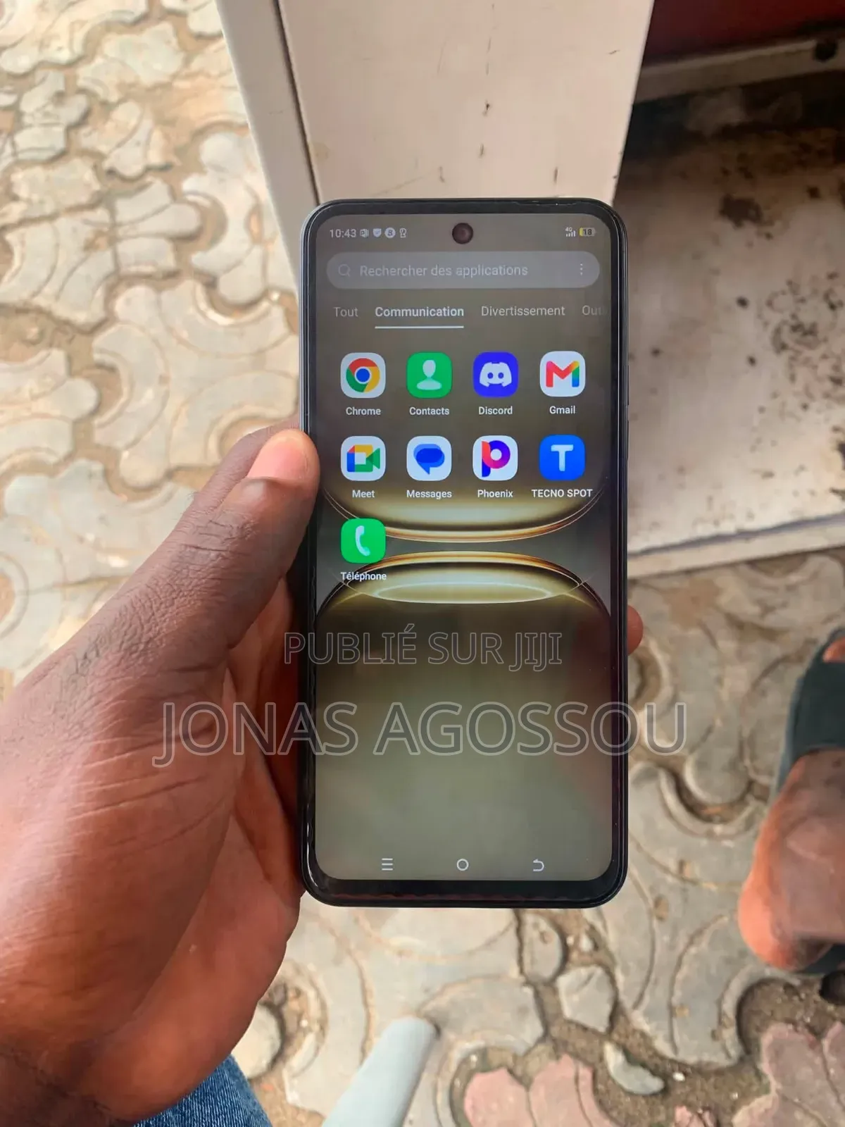 Nouveau Tecno Spark 40 128 GB Noir