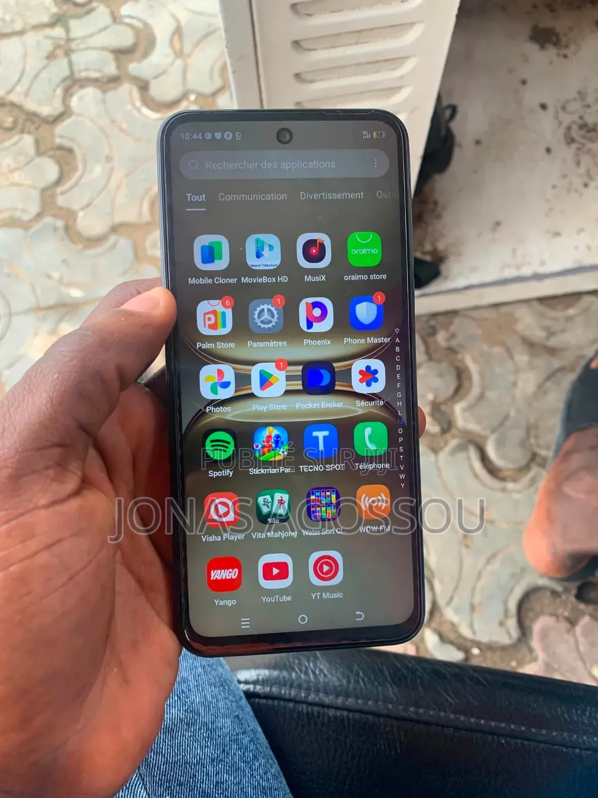 Nouveau Tecno Spark 40 128 GB Noir
