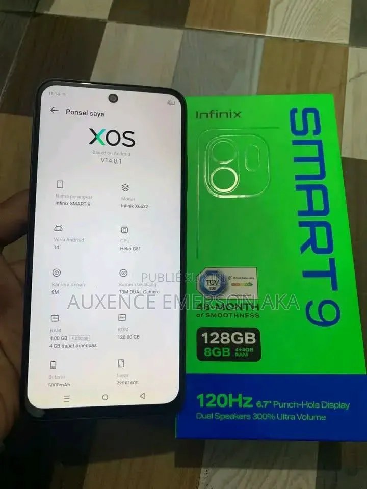 Nouveau Infinix Smart 8 64 GB Autre