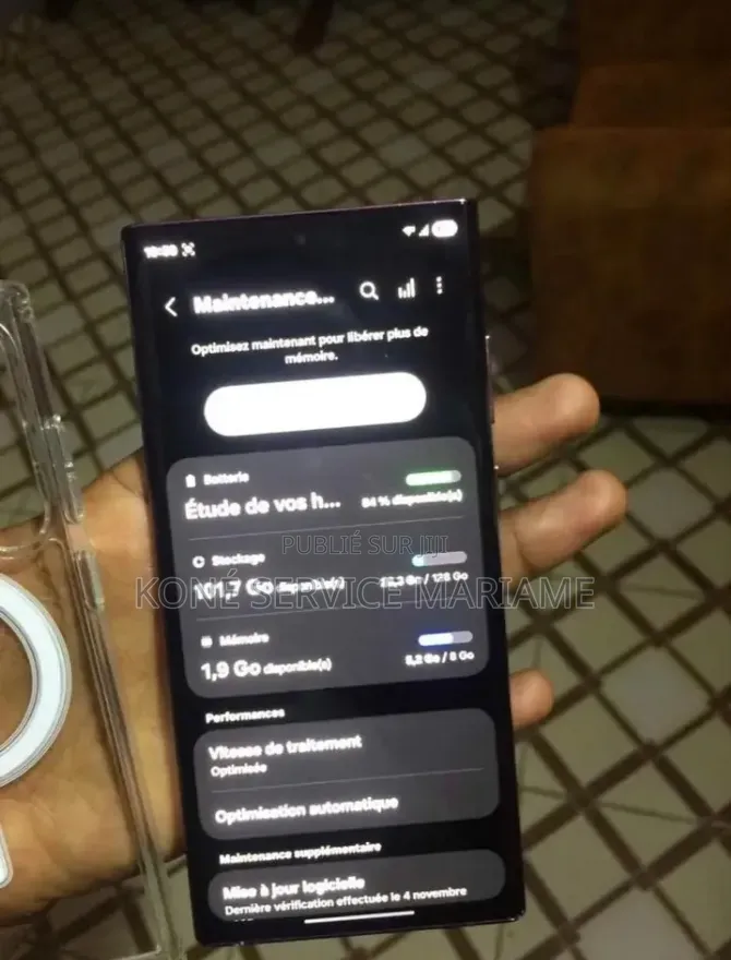 Nouveau Samsung Galaxy S22 Ultra 512 GB Argenté