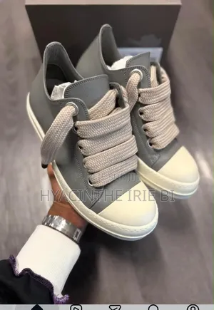 Rick Owens Matiere Cuir Authentique Original Qualite Irréproc