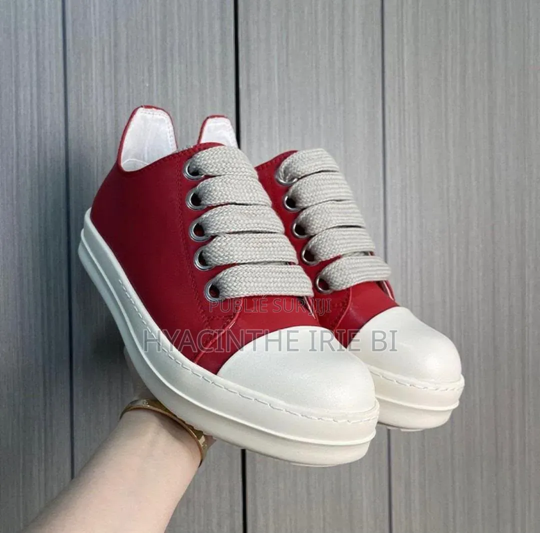 Rick Owens Matiere Cuir Authentique Original Qualite Irréproc