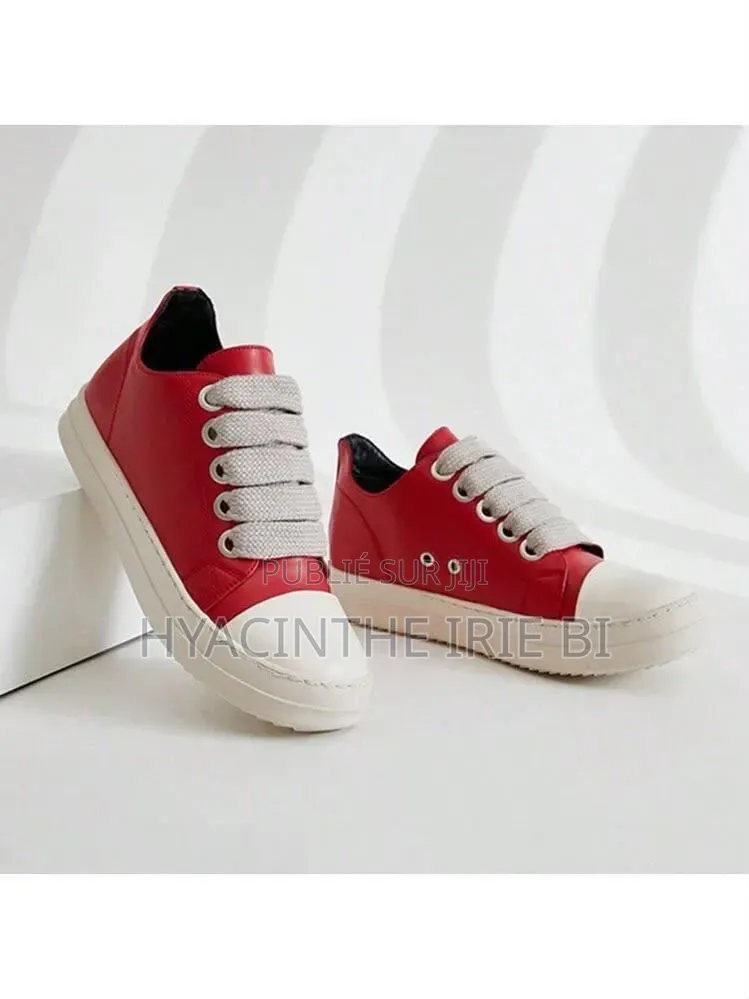 Rick Owens Matiere Cuir Authentique Original Qualite Irréproc