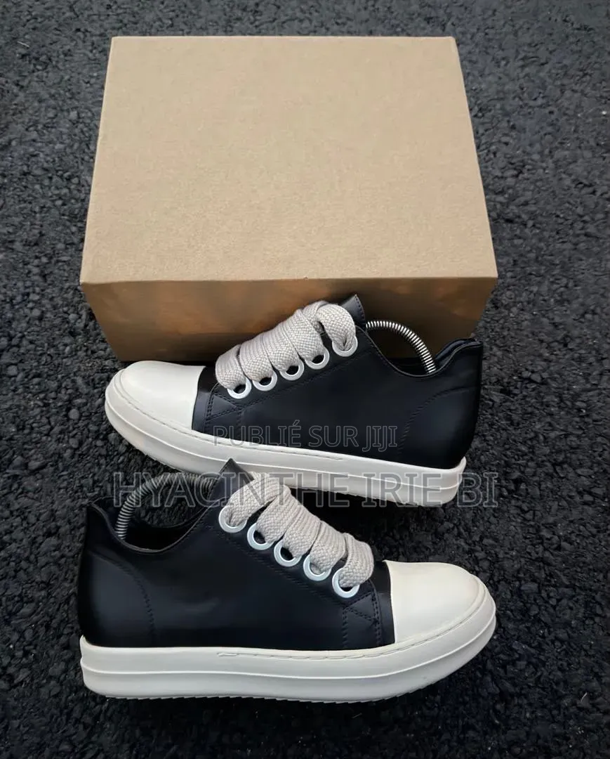 Rick Owens Matiere Cuir Authentique Original Qualite Irréproc