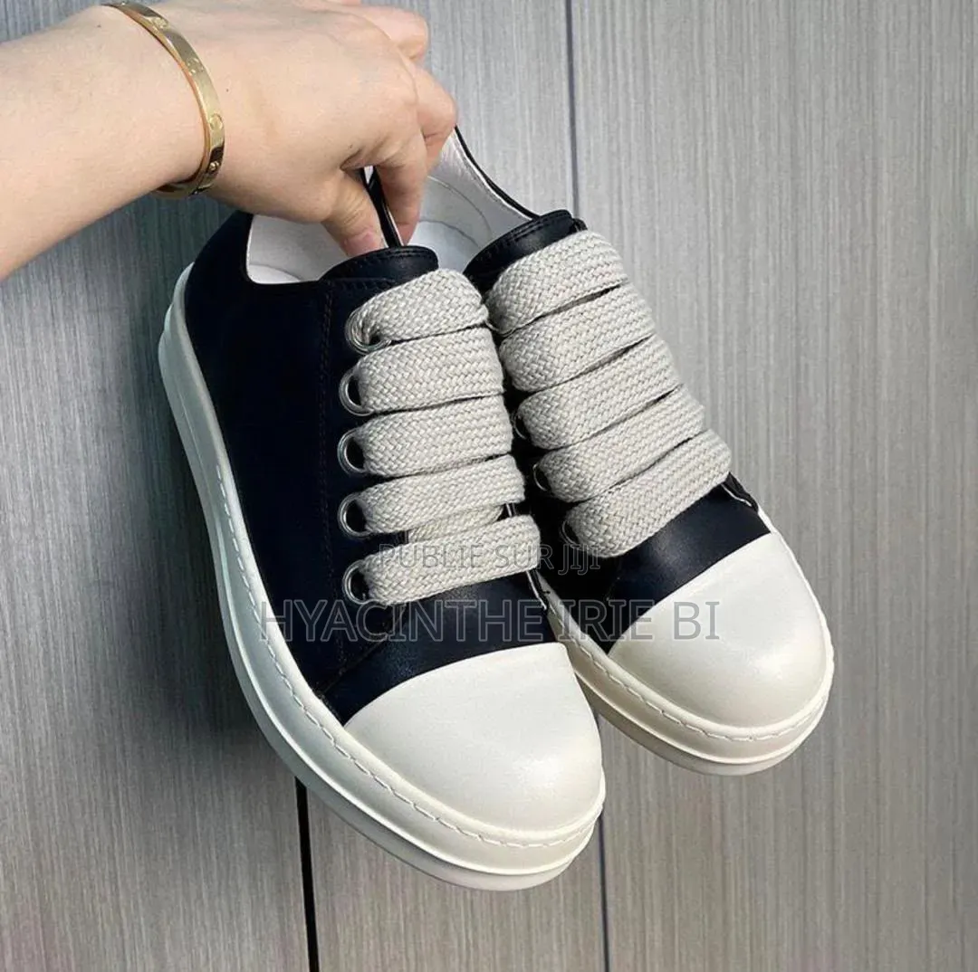 Rick Owens Matiere Cuir Authentique Original Qualite Irréproc
