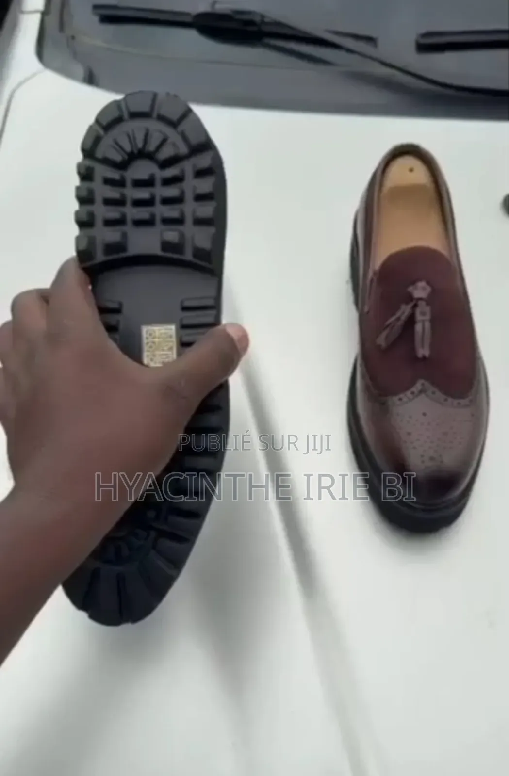 Mocassin Matiere Cuir Authentique Original Qualite Irréprocha
