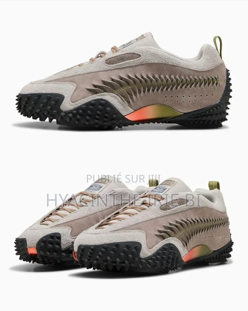 Puma Aries Authentique Semelle Cramponné Original Qualité