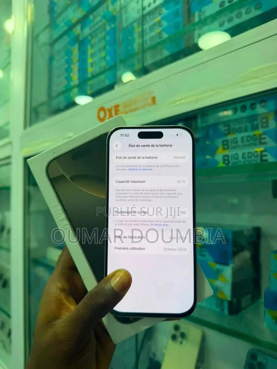 Nouveau Apple iPhone 16 Pro Max 256 GB Blanc