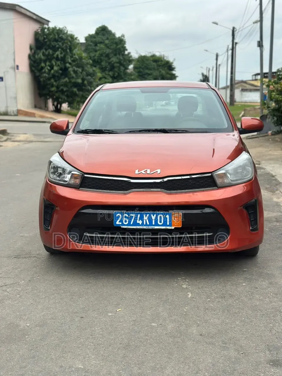 Kia Pegas 2022 Orange