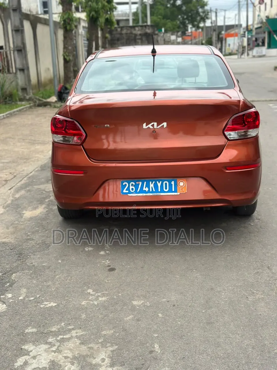 Kia Pegas 2022 Orange