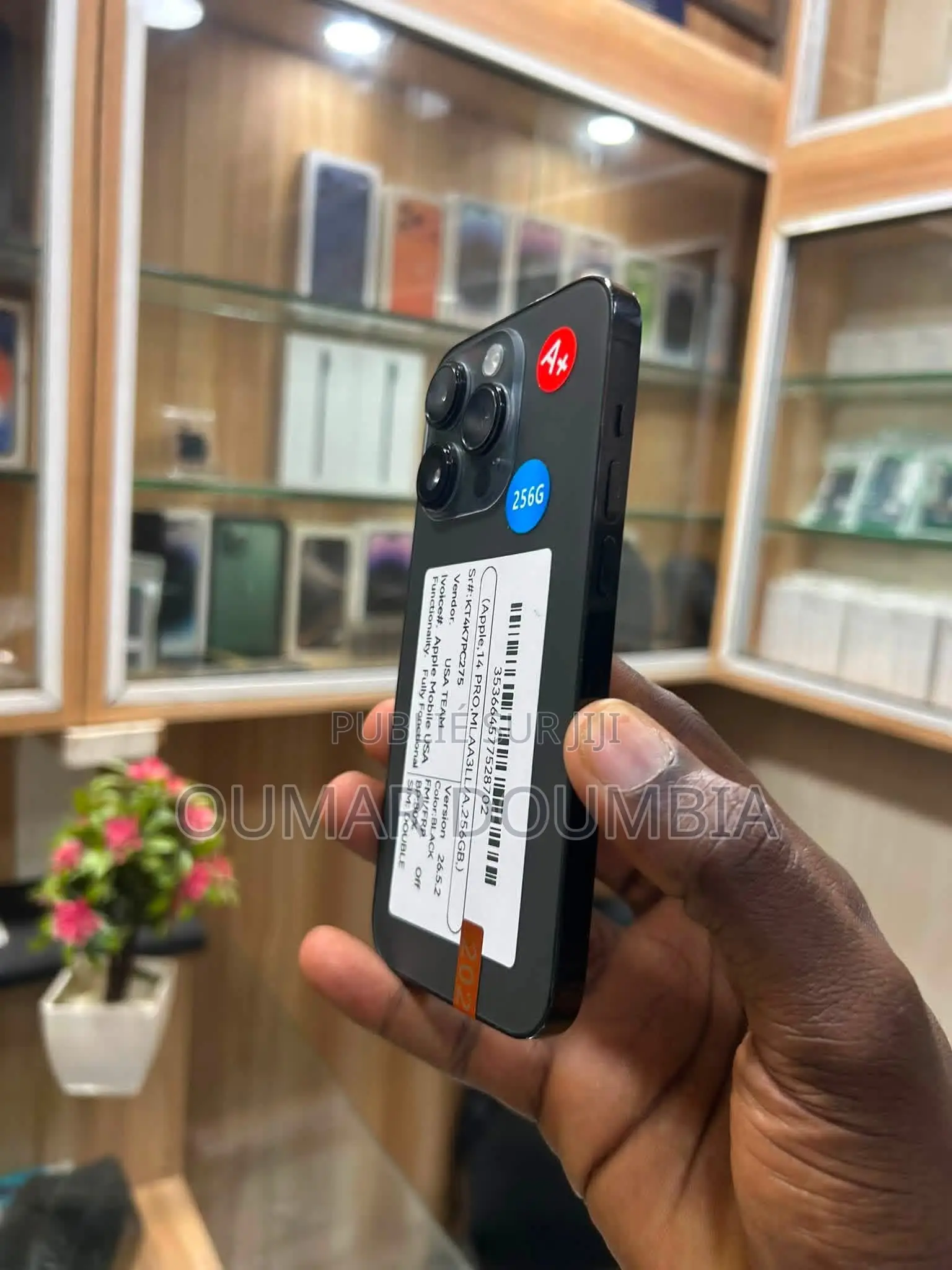 Nouveau Apple iPhone 14 Pro 256 GB Noir