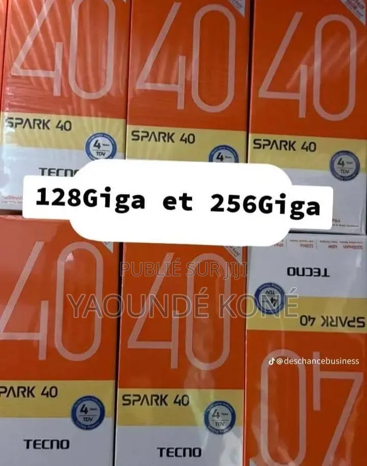 Nouveau Tecno Spark 40 256 GB Autre