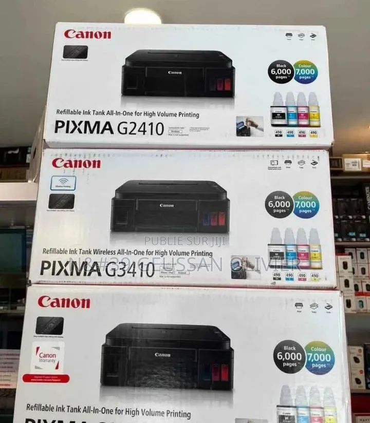 Imprimante Canon Pixma G3410, G3430,G2410, G2420, G2430