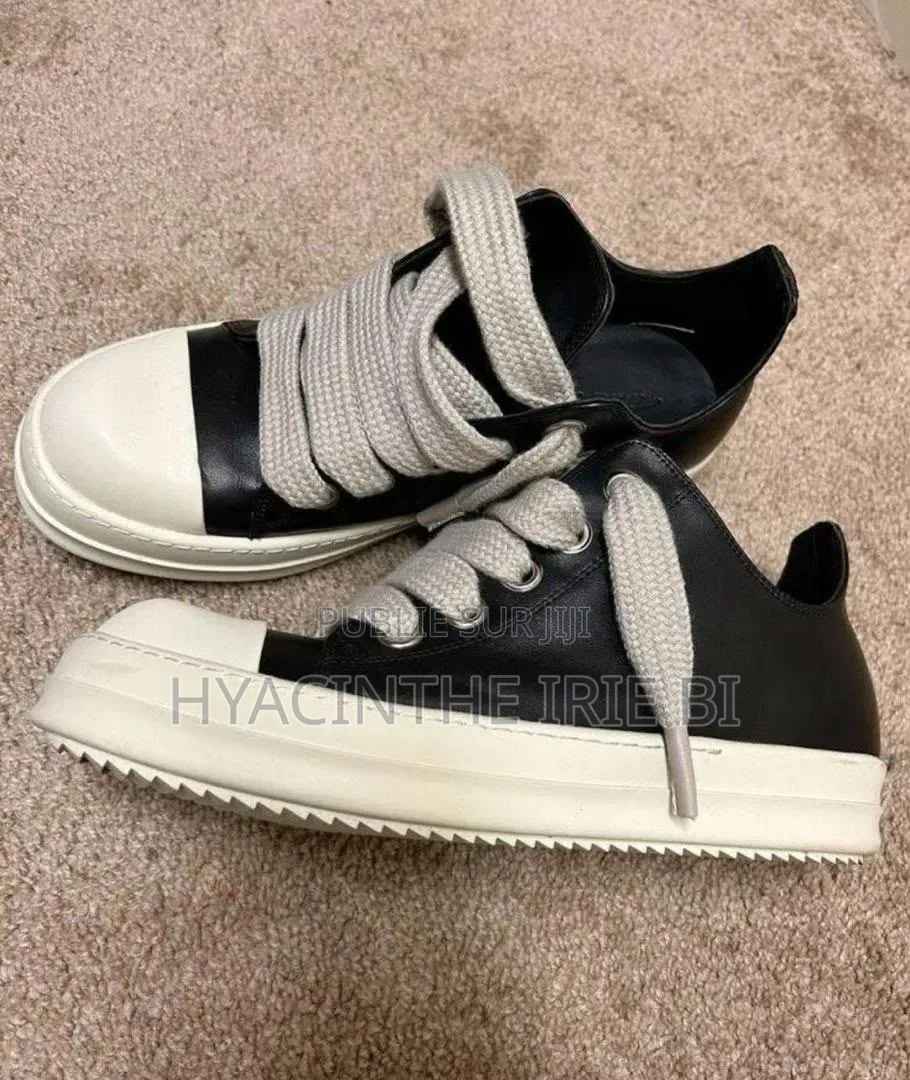 Rick Owens Matiere Cuir Authentique Original Qualite Irréproc