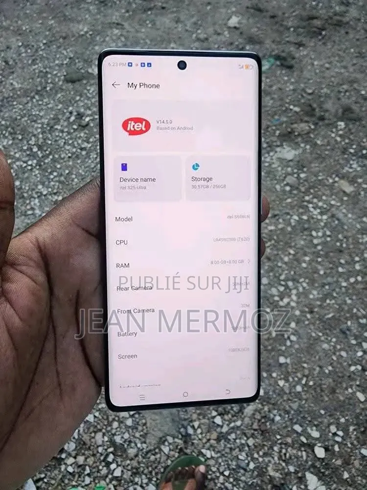 Nouveau Itel S25 Ultra 256 GB Noir