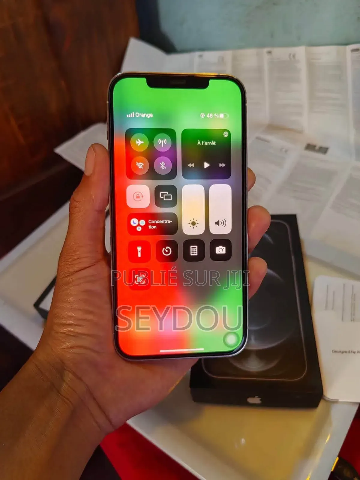 Nouveau Apple iPhone 12 Pro Max 256 GB Gris