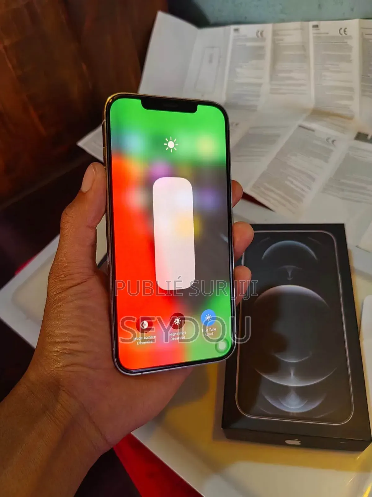 Nouveau Apple iPhone 12 Pro Max 256 GB Gris