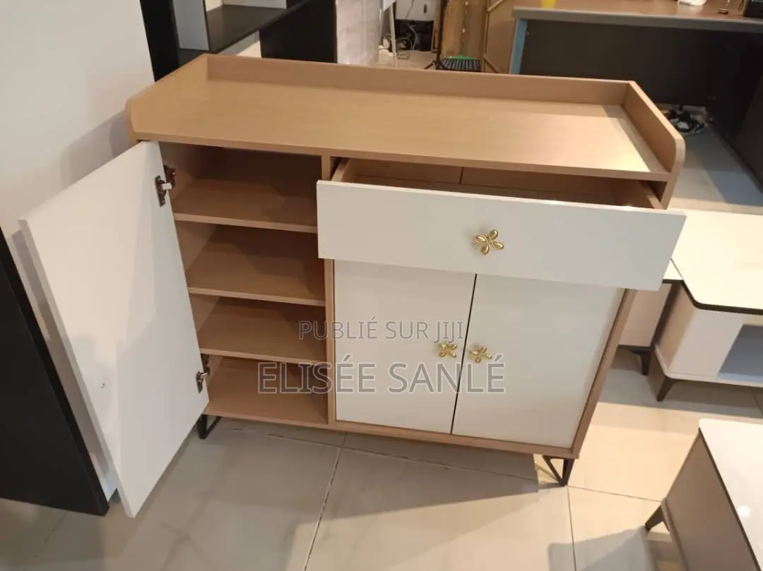 Buffet Desserte Multifonction – 3 Portes + 1 Tiroir