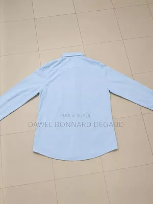 Chemise Homme Bleu Ciel Manches Longues Très Bon État