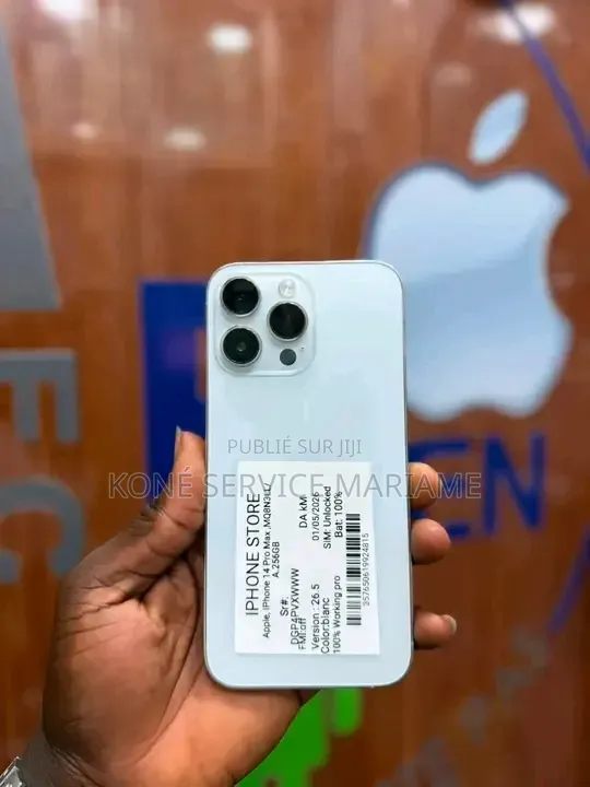 Nouveau Apple iPhone 14 Pro Max 256 GB Violet