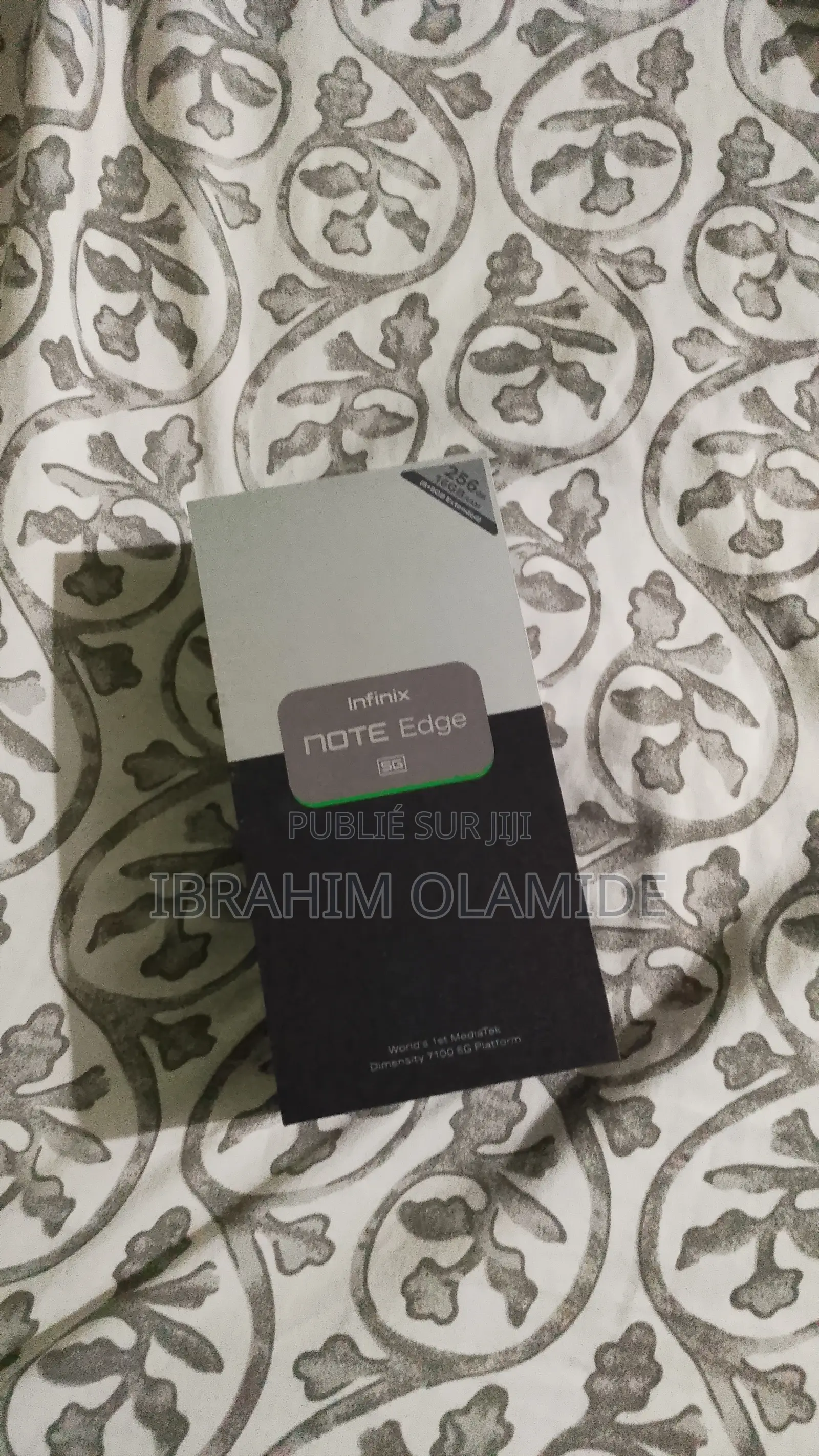 Nouveau Infinix Note Edge 256 GB Gris