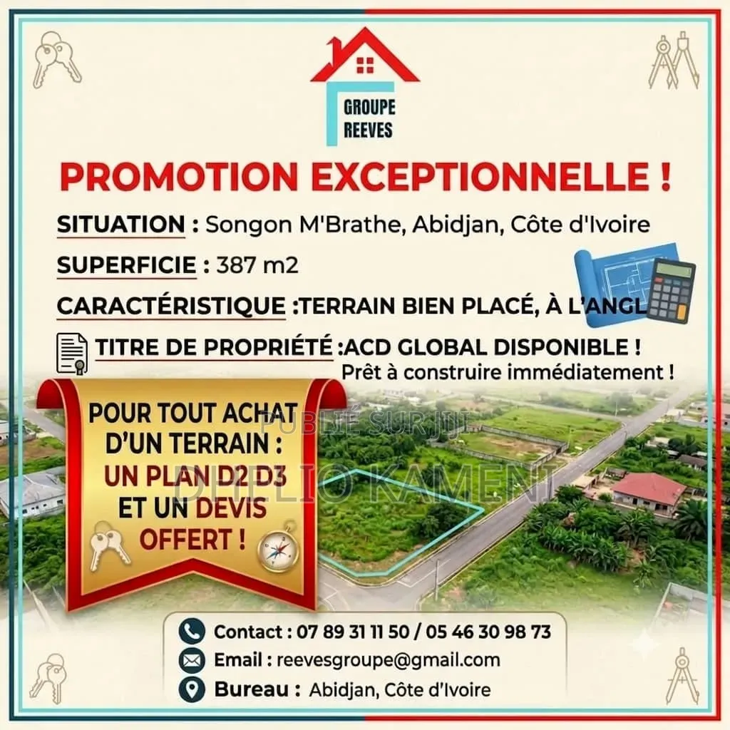 Opportunités Foncier À Songon M'brathe