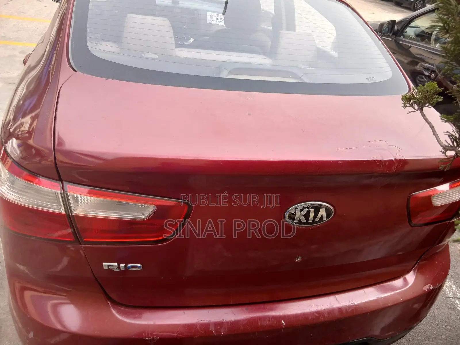 Kia Rio 2013 Rouge
