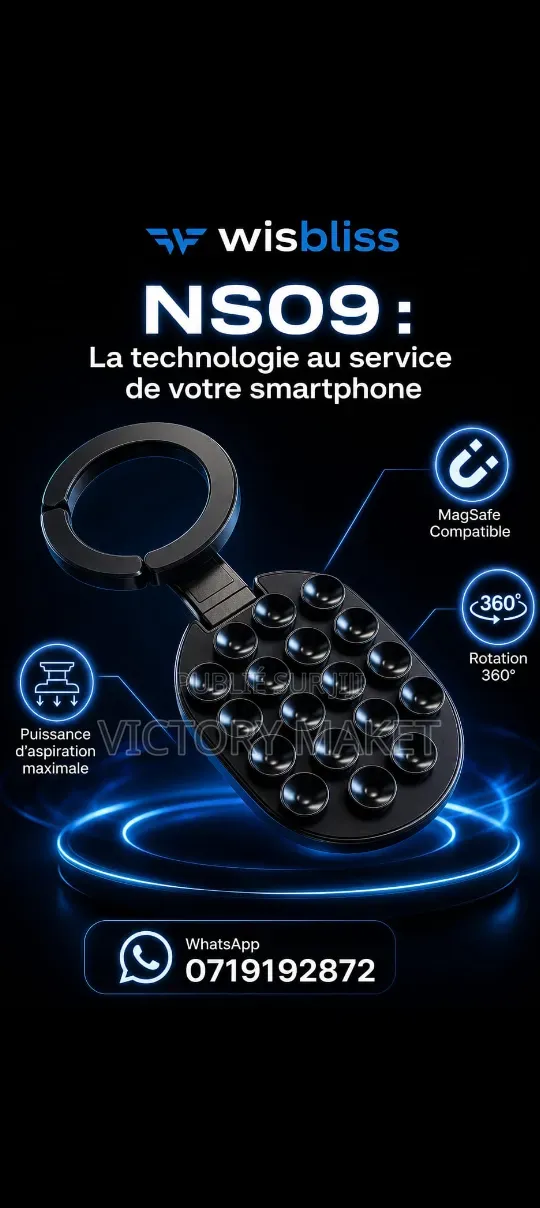 Supports Magnétique D'une Rotation De 360 Degré Symbolique Et Peux Col