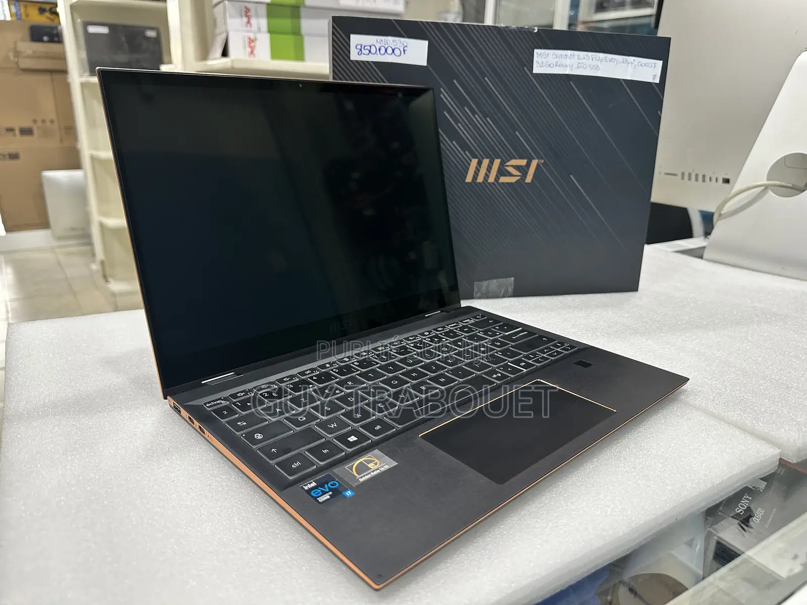 Ordinateur portable MSI Summit E13 Flip Evo 32GB Intel Core i7 SSD 1T