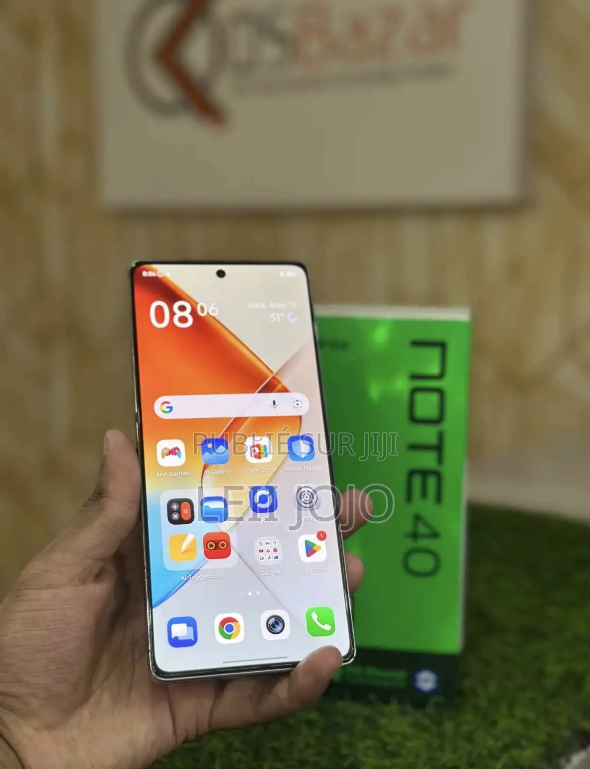 Nouveau Infinix Note 40 Pro 256 GB Doré