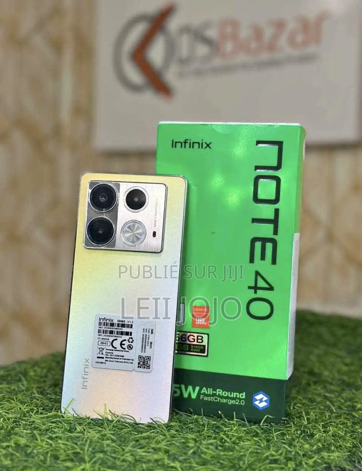 Nouveau Infinix Note 40 Pro 256 GB Doré