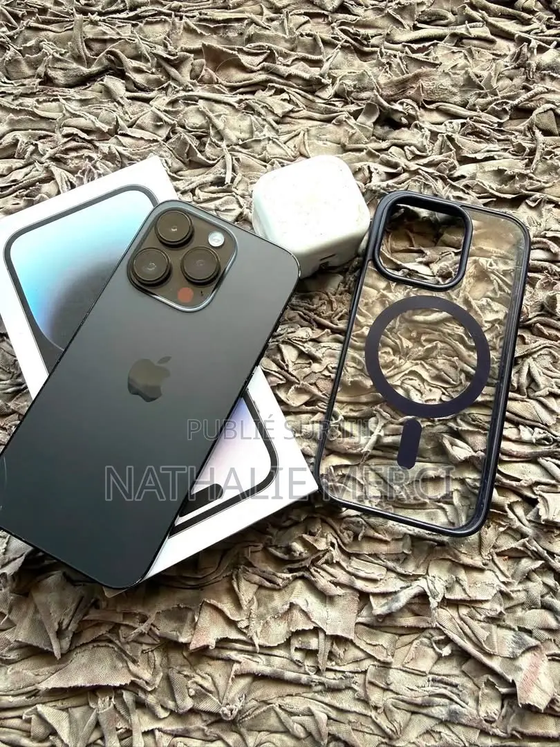 Nouveau Apple iPhone 14 Pro Max 256 GB Noir