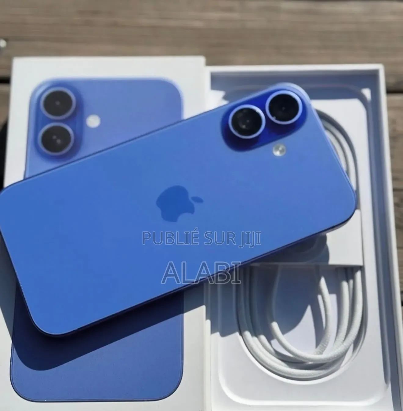 Nouveau Apple iPhone 16 128 GB Bleu