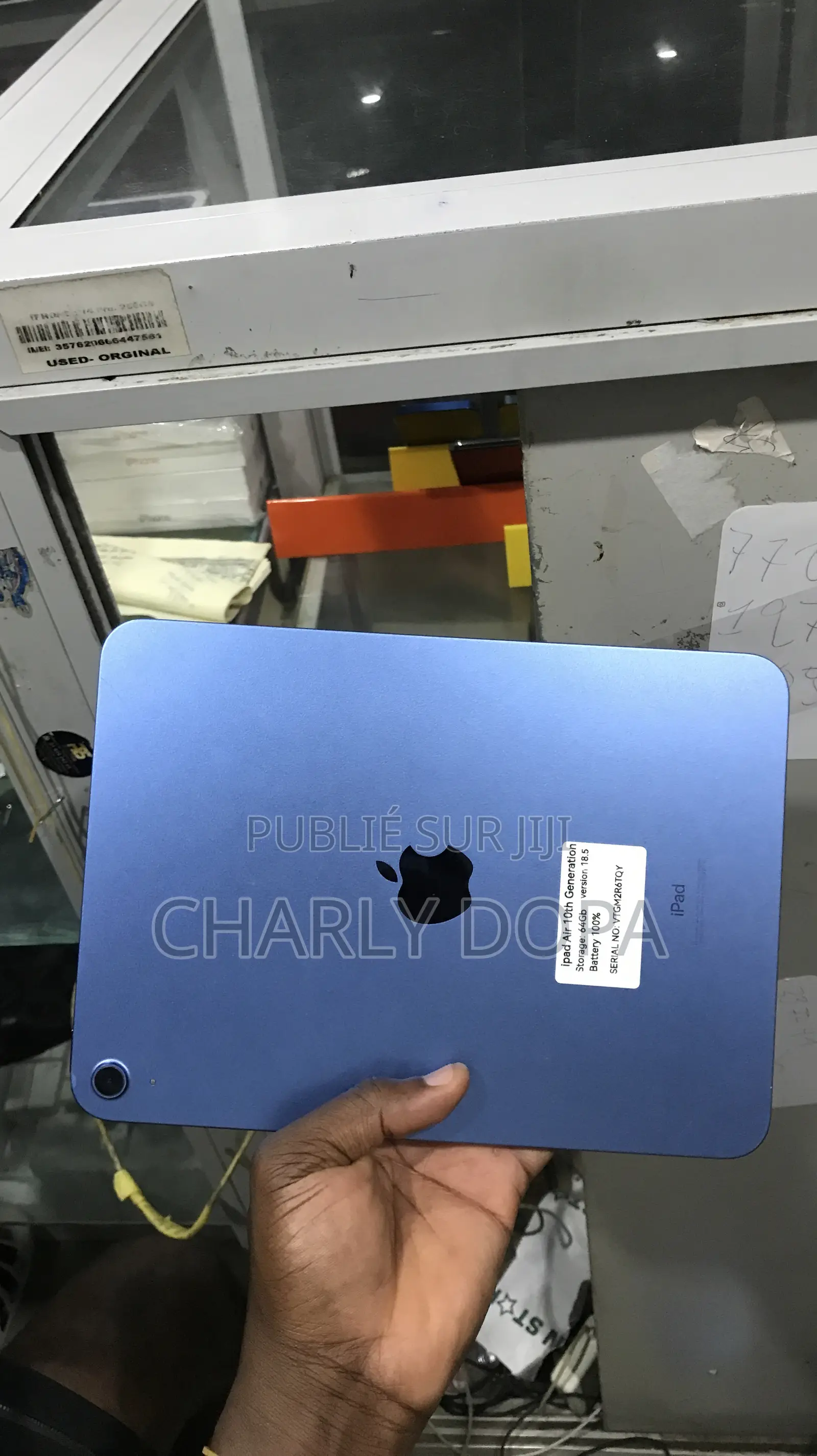Apple iPad Air 11 (2024) 64 GB Bleu