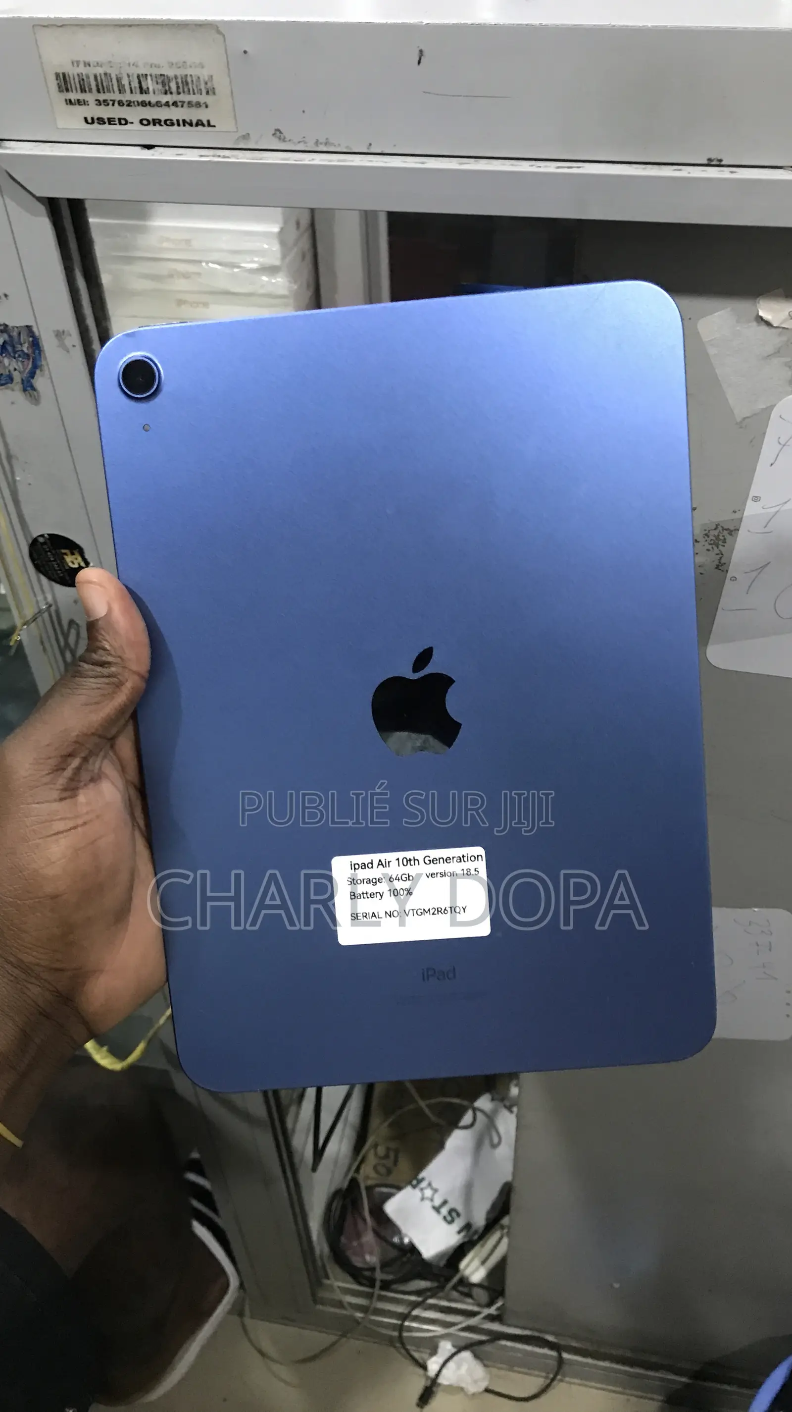 Apple iPad Air 11 (2024) 64 GB Bleu