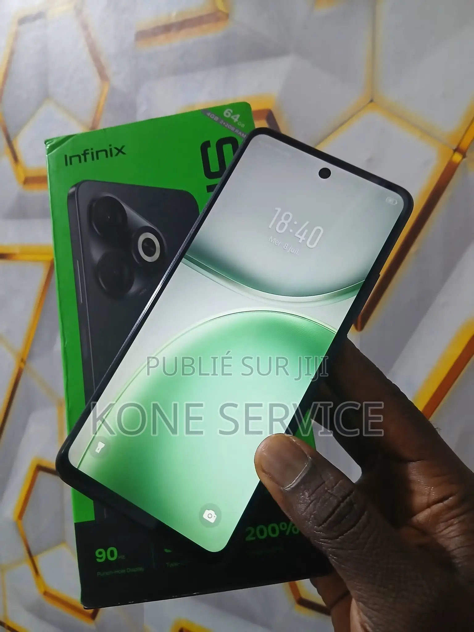 Nouveau Infinix Smart 10 64 GB Noir